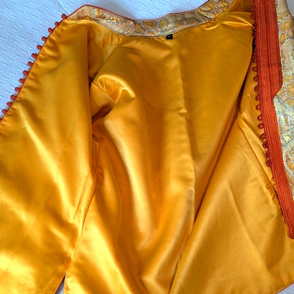 Moroccan Silk Jacquard Jacket - Picture 5 of 6